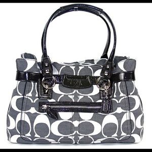 Coach Penelope Signature Shantung handbag